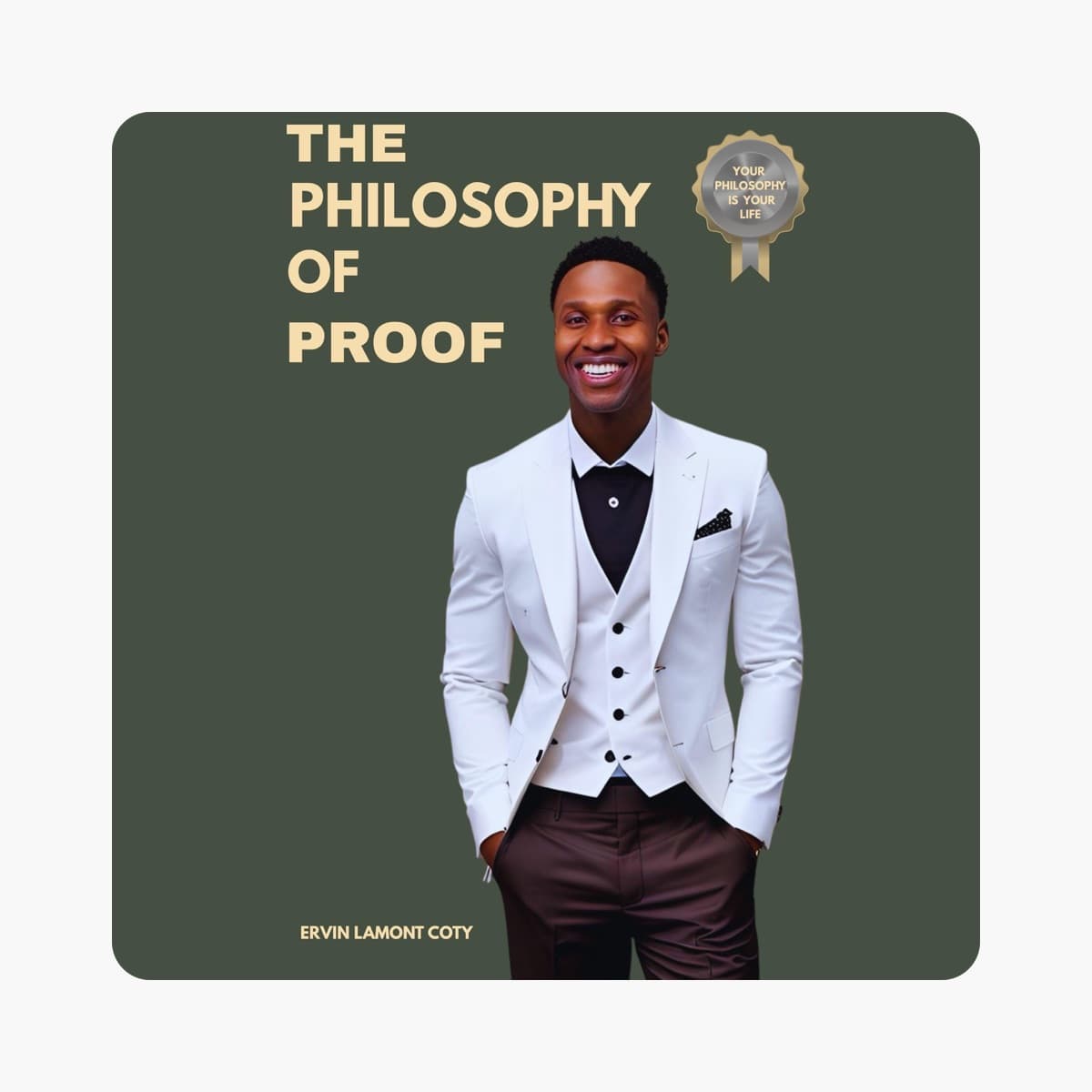 The Philosophy of Proof — Audiobook cover, by Ervin Coty